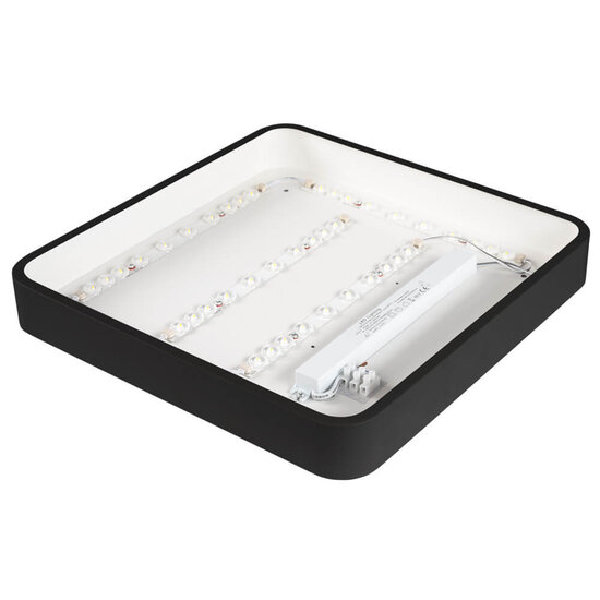Optonica LED Ceiling Light Black Body - Square - Schaffen Sie eine warme Atmosphäre in Ihrem Raum