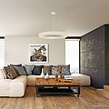 Optonica LED Ceiling Light Round Shape White Body - Schaffen Sie eine warme Atmosphäre in Ihrem Raum