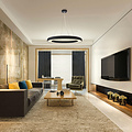 Optonica LED Ceiling Light Round Shape Black Body - Schaffen Sie eine warme Atmosphäre in Ihrem Raum