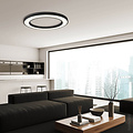 Optonica LED Ceiling Light Round Shape Black Body - Ilumina tu espacio con estilo moderno
