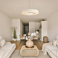 Optonica LED Ceiling Light Round Shape White Body - Crea una atmósfera cálida en tu espacio