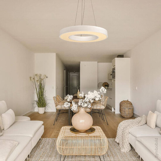 Optonica LED Ceiling Light Round Shape White Body - Crea una atmósfera cálida en tu espacio