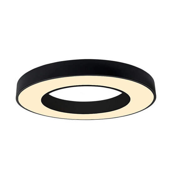 Optonica LED Ceiling Light Round Shape Black Body - Créez une atmosphère chaleureuse dans votre espace