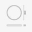 Optonica LED Ceiling Light White Body - Round - Iluminación ideal para cualquier espacio