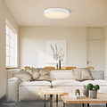 Optonica LED Ceiling Light White Body - Round - Idéal pour une ambiance chaleureuse