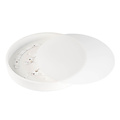 Optonica LED Ceiling Light White Body - Round - Idéal pour une ambiance chaleureuse