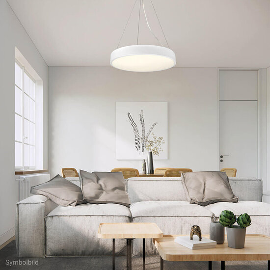 Optonica LED Ceiling Light White Body - Round - Iluminación perfecta para cualquier espacio