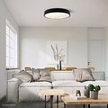 Optonica LED Ceiling Light Black Body - Round - Éclairage idéal pour chaque espace