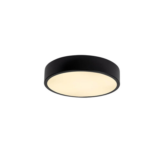 Optonica LED Ceiling Light Black Body - Round - Créez une atmosphère chaleureuse dans n'importe quelle pièce