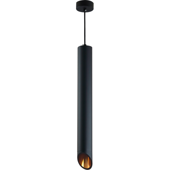 Optonica Hanging Fixture Black Body Gold Inner Range GU10, MR16 Fitting - Schaffen Sie eine stilvolle Atmosphäre in Ihrem Raum
