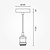 Optonica Vintage Pendant Light Holder