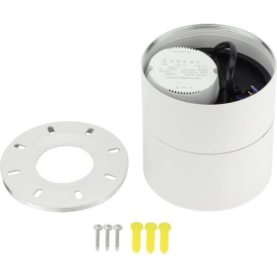 Optonica LED Downlight Surface Mount 12W White 3000K BRIDGELUX-CHIP ADJUSTABLE - Schaffen Sie eine warme Atmosphäre in jedem Raum