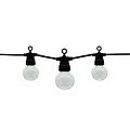 Optonica Black Outdoor String Light With Bulbs 10pc 5M + 3M Cable - Schaffen Sie eine gemütliche Außenatmosphäre
