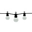 Optonica Black Outdoor String Light With Bulbs 10pc 5M + 3M Cable - Schaffen Sie eine gemütliche Außenatmosphäre