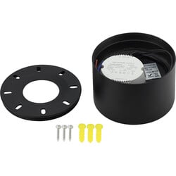 LED Downlight Surface Mount 10W Black 3000K BRIDGELUX-CHIP