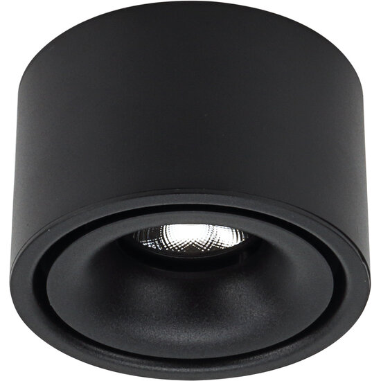 Optonica LED Downlight Surface Mount 10W Black 3000K BRIDGELUX-CHIP - Schaffen Sie eine warme Atmosphäre in jedem Raum