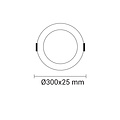 Optonica LED Built-In Module Round - Perfect lighting for any space
