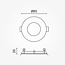Optonica LED Built-In Module Round - Creëer een warme sfeer in uw ruimte