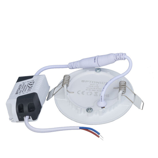 Optonica LED Built-In Module Round - Create a warm atmosphere in your space