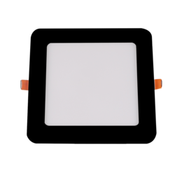 18W LED Built-In Slim Module Square 3CCT Black