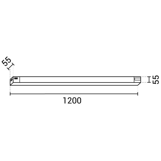 Optonica LED Linear Light 50W 3CCT IP20 - LINKABLE - Illuminez votre espace avec des températures de couleur polyvalentes