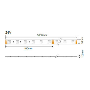 LED Strip 5050 24v Waterproof Professional Edition
