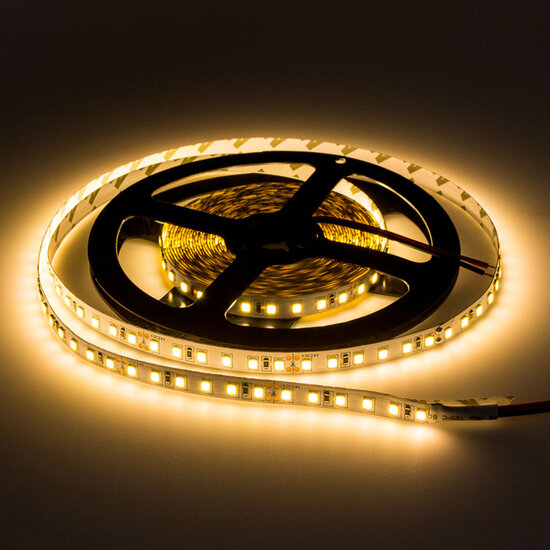 Optonica LED Strip 2835 24V Non-Waterproof Professional Edition - Crea la atmósfera perfecta con luz blanca cálida