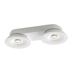 LED COB 2x15W Downlight Round White CCT CRI>90 - BRIDGELUX