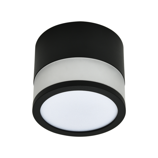 Optonica LED COB Surface Downlight 12W ROUND BLACK - Ideales Licht für jeden Raum
