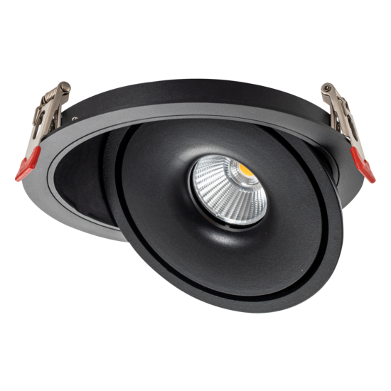 Optonica LED COB Downlight 30W ROUND ROTATABLE BLACK - Solución de iluminación ideal para cualquier espacio