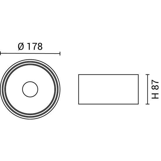 Optonica LED COB Downlight 30W ROUND ROTATABLE WHITE - Perfekte Beleuchtung für jeden Raum