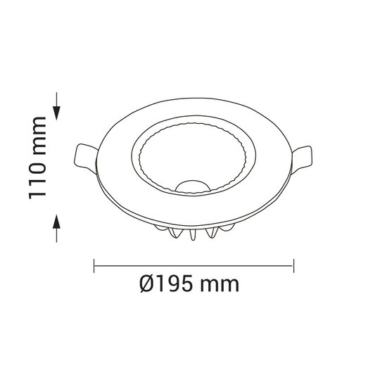 Optonica LED Spot Downlight COB TUV PASS - Perfekte Beleuchtung für jeden Raum