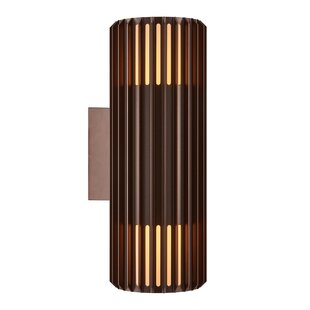 Aludra Double - Wall light - Seaside brown metallic