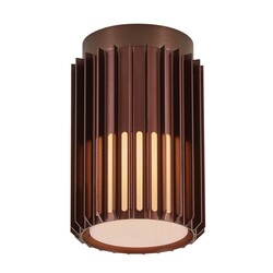 Aludra | Deckenleuchte | Meeresbraun Metallic