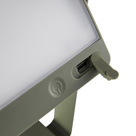 Nordlux Saulio Solar - Battery light - Olive green - Draagbare, dimbare verlichting voor buiten