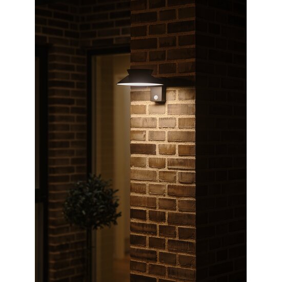 Nordlux Justina Solar - Applique murale - Parfaite pour l'éclairage extérieur sans câbles