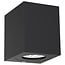 Nordlux Canto Kubi 2 - Aplique de pared - Iluminación única para interiores y exteriores