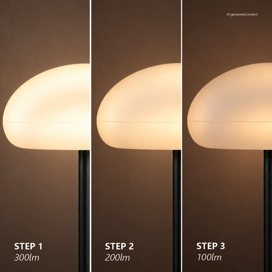 Nordlux Sponge On A Stick - Battery light - Grey - Elegante lamp voor binnen en buiten