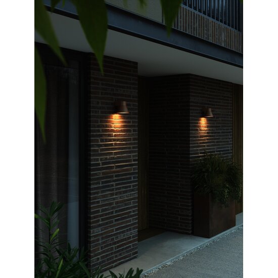 Nordlux Kyklop Cone - Applique Murale - Illuminez votre espace extérieur avec cette applique murale élégante