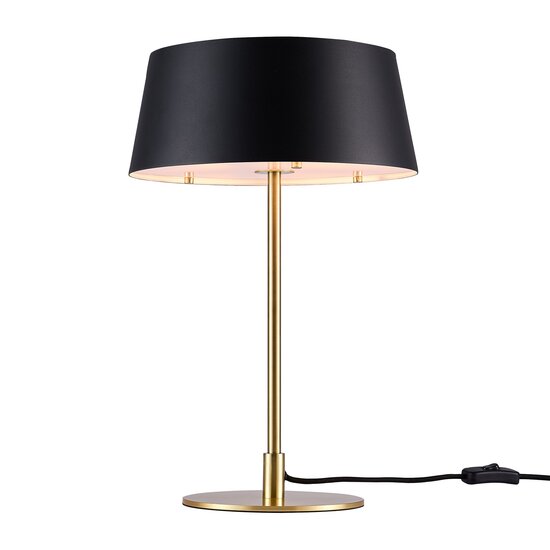 Nordlux Clasi - Lámpara de mesa - Negra - Diseño moderno para una iluminación elegante