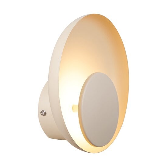 Nordlux Marsi | Wandlamp | Beige - Creëer een gezellige sfeer met dimbare verlichting
