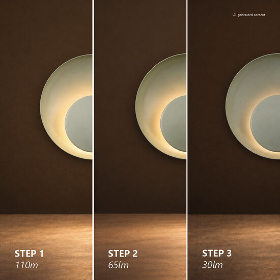 Nordlux Marsi - Aplique de pared - Crea un ambiente acogedor con iluminación regulable