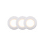 Nordlux Leonis 3-Kit 2700K - Downlight - Blanco - Ideal para crear un ambiente acogedor