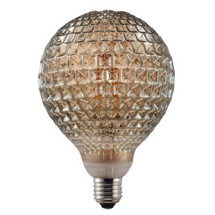 Deco E27 - G125 Avra - 2200 Kelvin - 200 Lumen - Light Bulb - Smoked