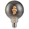 Nordlux Deco E27 - G95 Spiral - Dim - 1800 Kelvin - 140 Lumen - Light Bulb - Smoked - Creëer een warme sfeer met dimbare verlichting