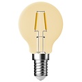 Nordlux Deco E14 - G45 - Dim - 2500 Kelvin - 400 Lumen - Glühbirne - Goldfarbe - Schaffen Sie eine warme Atmosphäre mit dimmbarem Licht