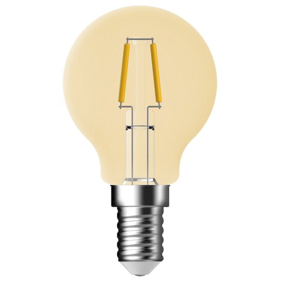 Nordlux Deco E14 - G45 - Dim - 2500 Kelvin - 400 Lumen - Light Bulb - Gold colour - Creëer een warme sfeer met dimbaar licht
