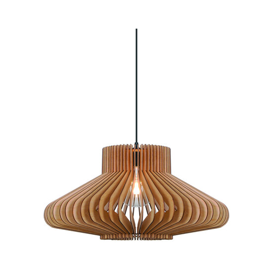 Nordlux Manago - Suspension - Bois clair - Créez une atmosphère chaleureuse avec cette suspension élégante
