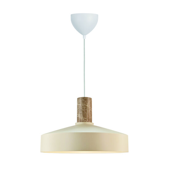Nordlux Elvas marble - Pendelleuchte - Beige - Modernes Design für jeden Raum