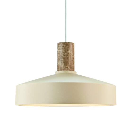 Nordlux Elvas marble - Pendelleuchte - Beige - Modernes Design für jeden Raum
